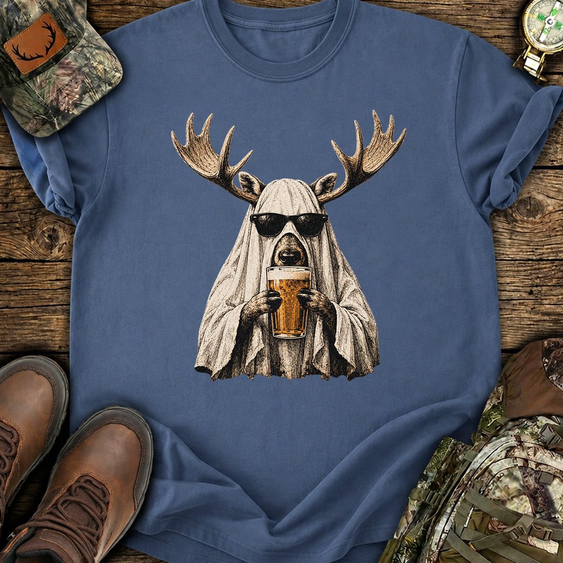 Ghost Moose Brew T-Shirt product image 5