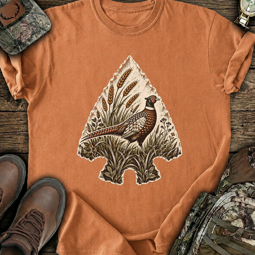 Pheasant Prairie Hunt T-Shirt product image 4