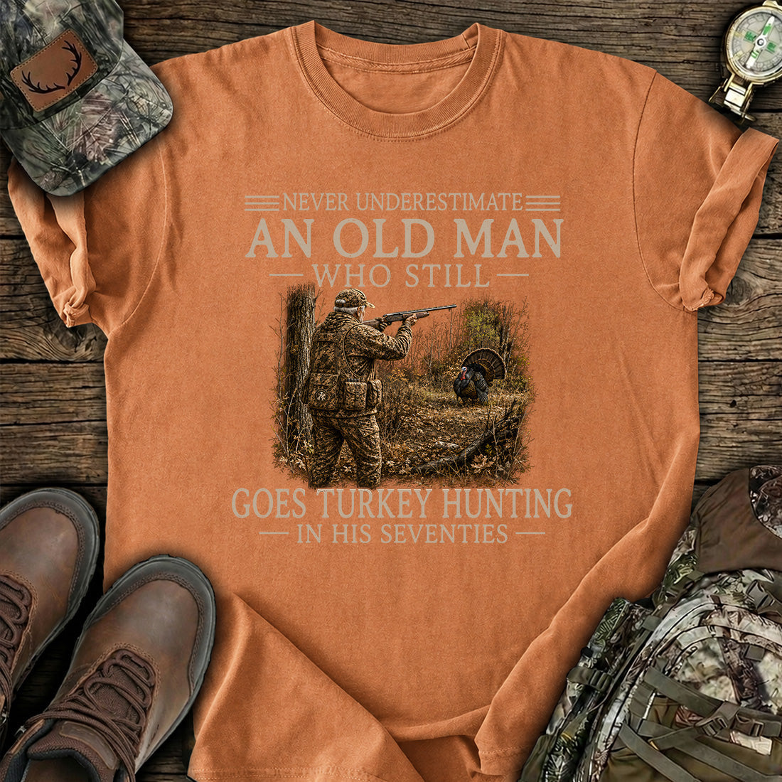 Personalized Seventy Gobbler Grit T-Shirt product image 3