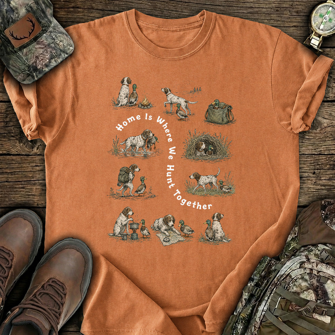Hunting Dog Bond T-Shirt product image 5