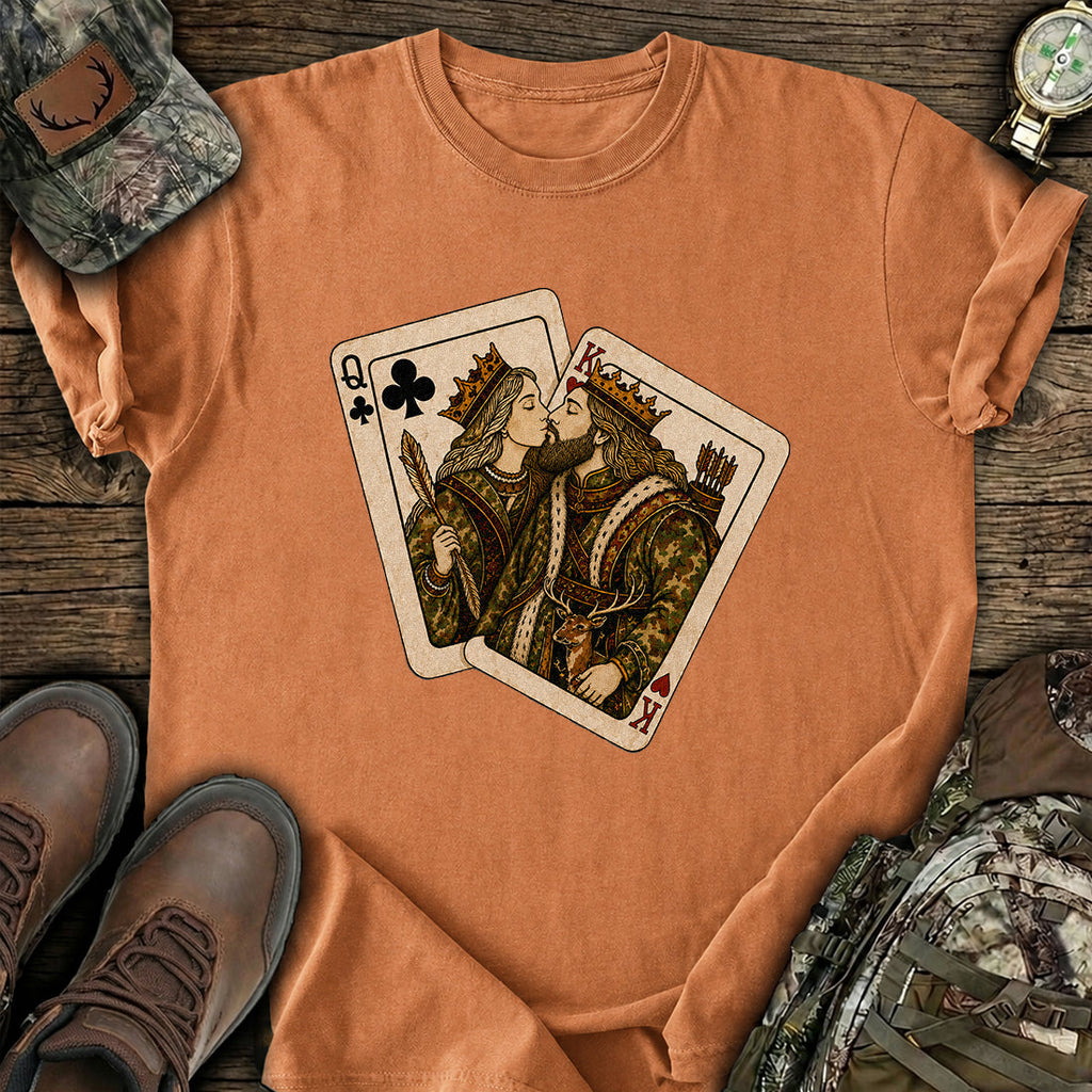 Hunter Hearts Royal T-Shirt product image 5