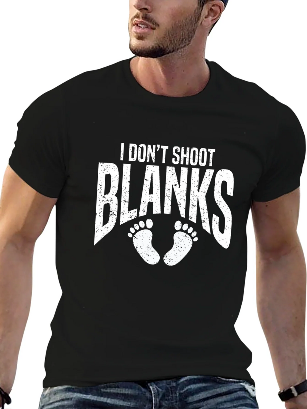 I Dont Shoot Blanks Graphic Tee product image 6