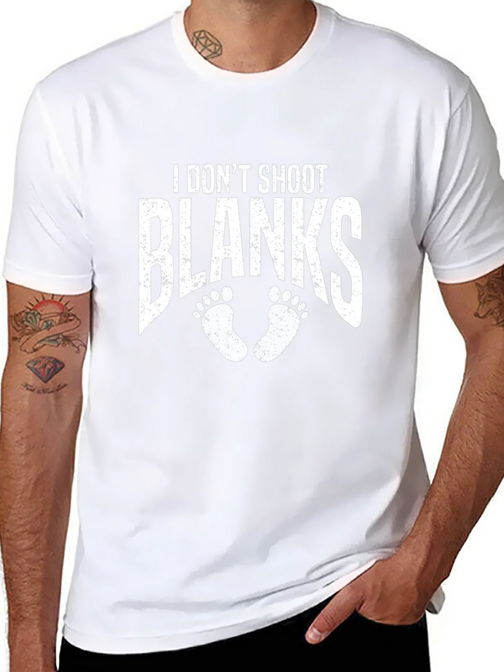 I Dont Shoot Blanks Graphic Tee product image 7