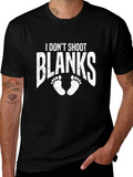 I Dont Shoot Blanks Graphic Tee product image 1