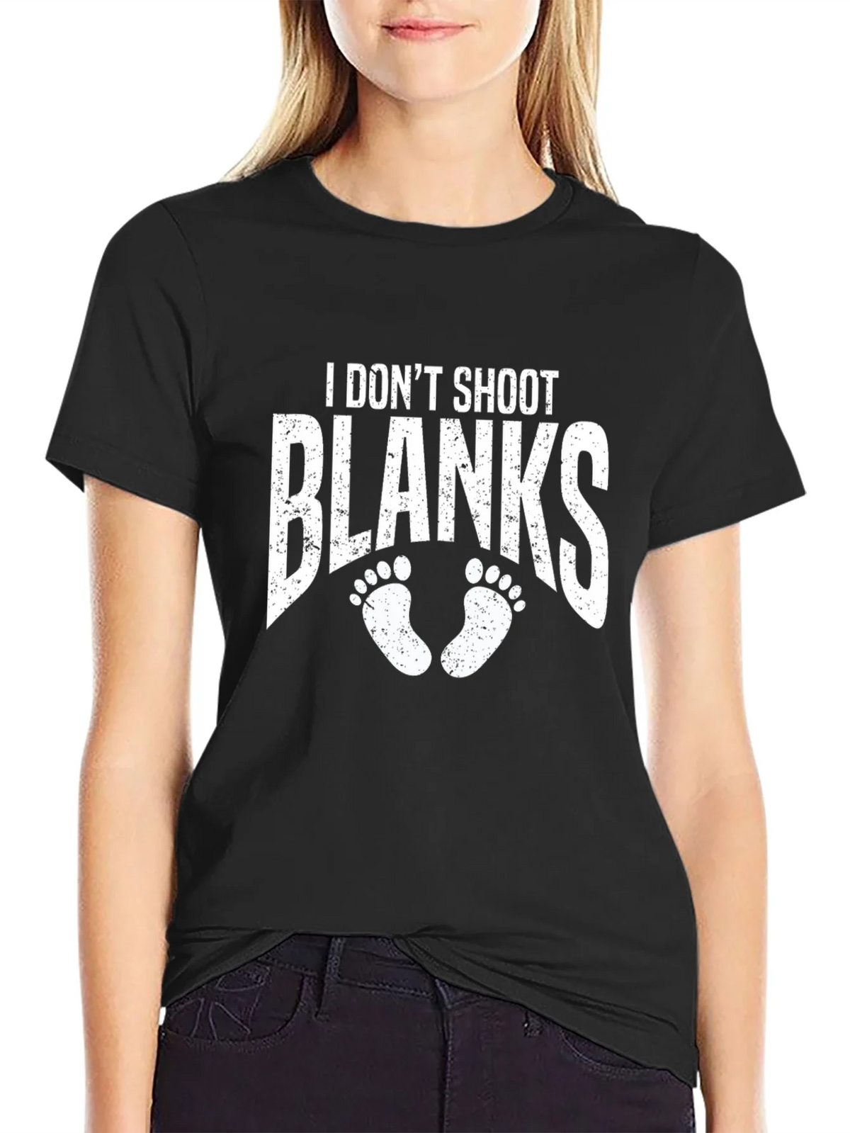 I Dont Shoot Blanks Graphic Tee product image 2
