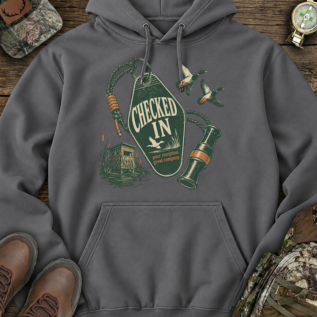 Checked In Duck Hunt Hoodie product image 3