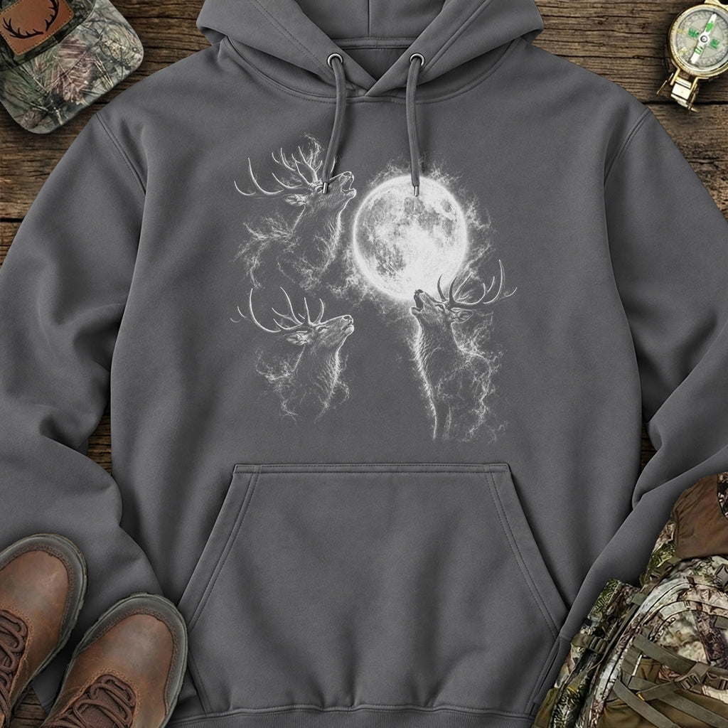 Moonlit Elk Spirit Hoodie product image 2