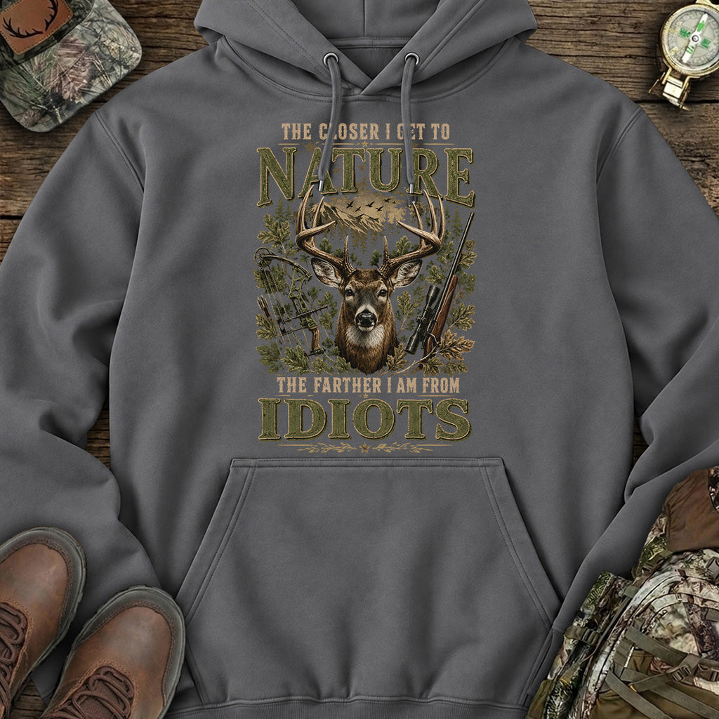 Nature Over Noise Hoodie product image 3