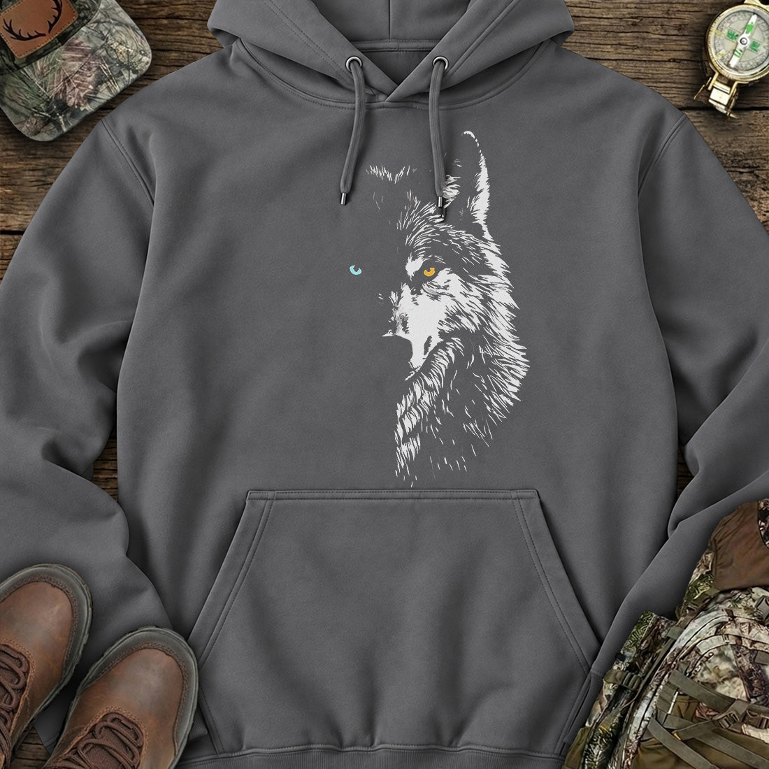 Wild Wolf Soul Hoodie product image 2