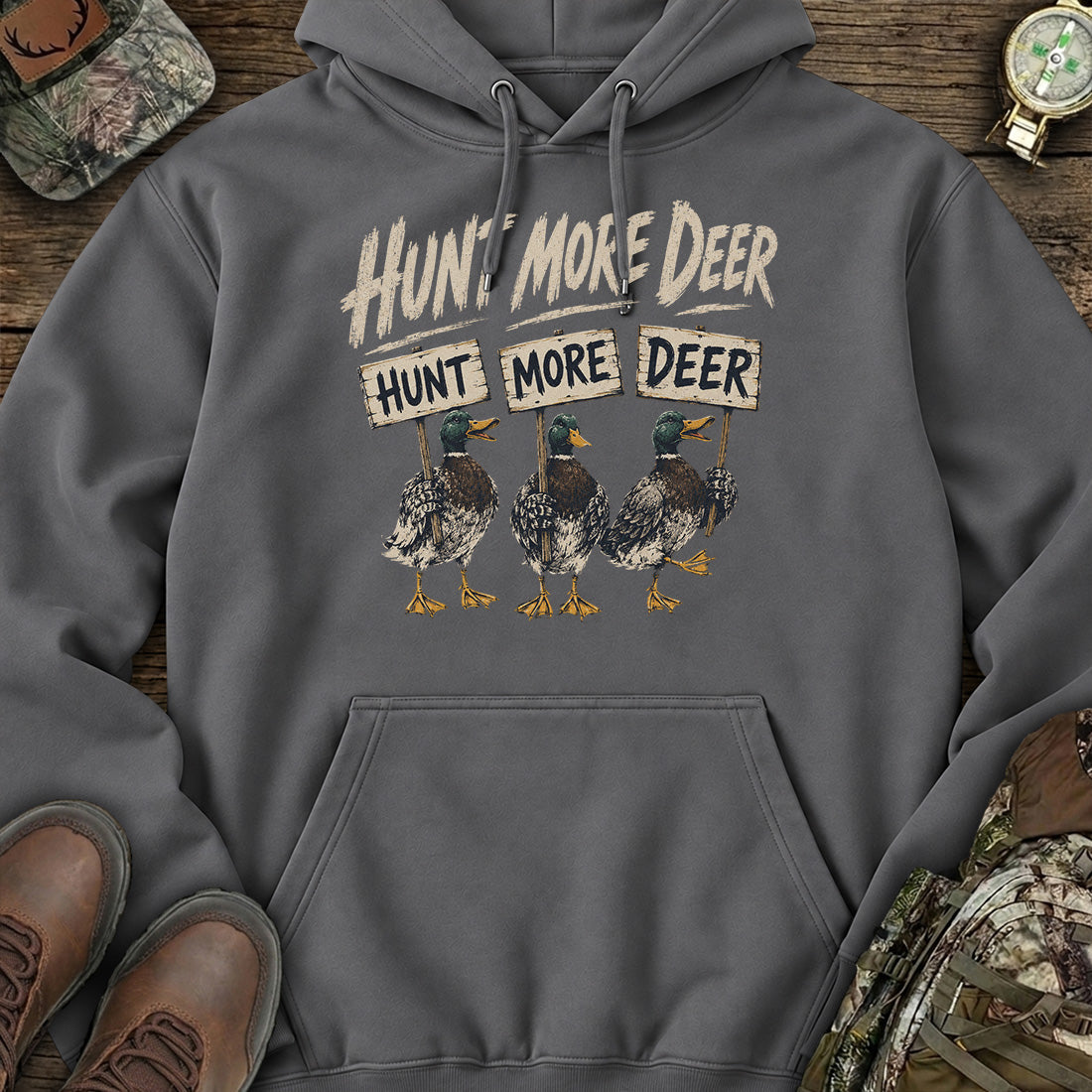 Hunt More Deer Hoodie product image 3
