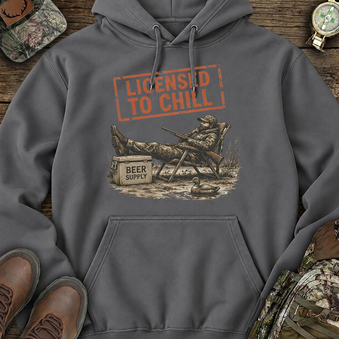 Licensed To Chill Hoodie product image 3