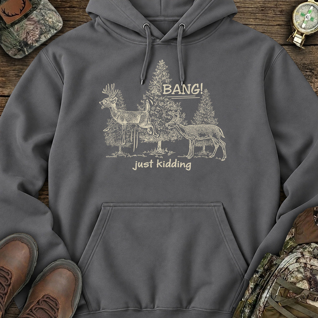 Bang Just Kidding Deer Hoodie product image 3