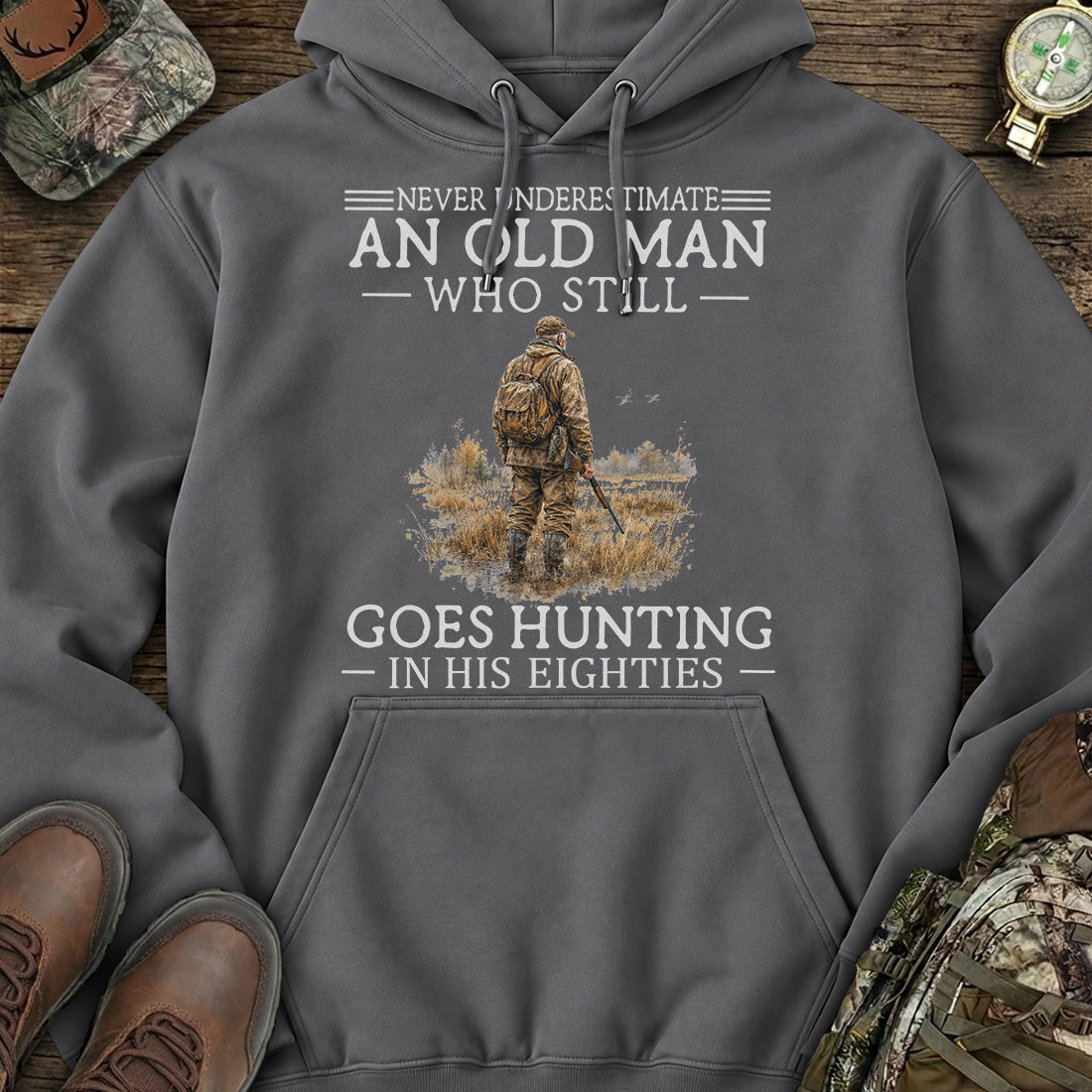 Personalized Years Hunting Legend Hoodie product image 3