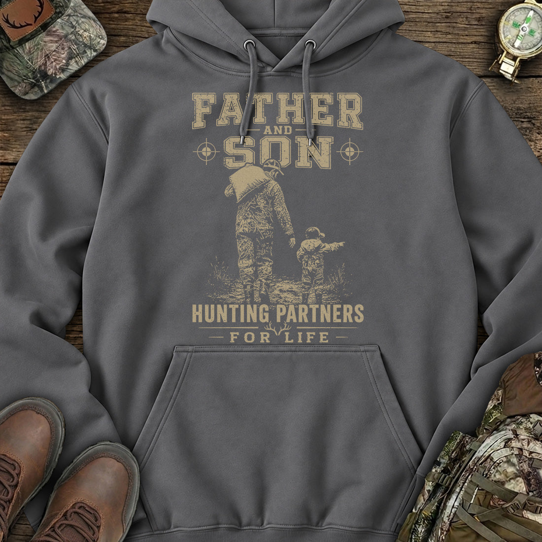 Father Son Hunting Bond Hoodie product image 4
