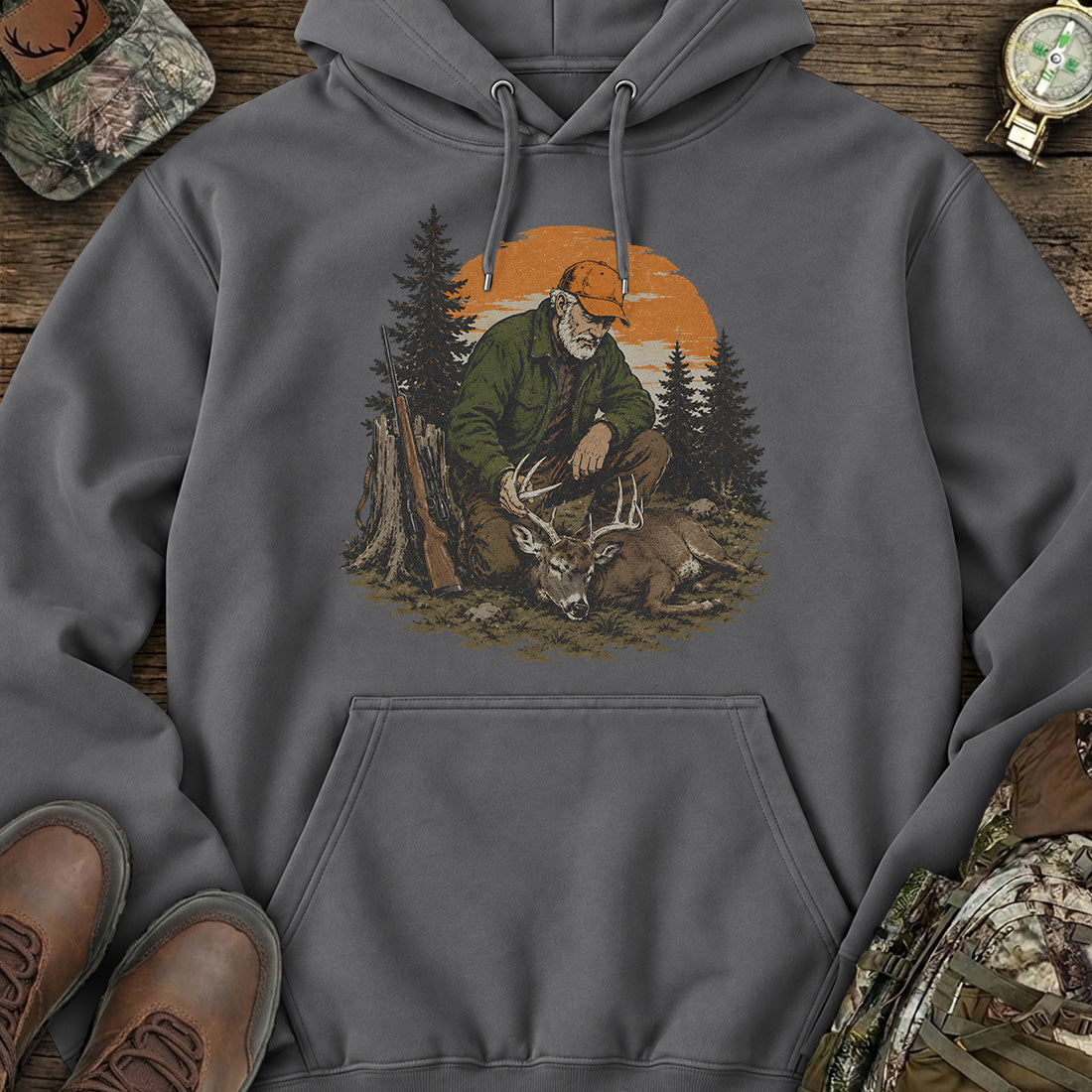 Last Light Deer Hunting Hoodie product image 4