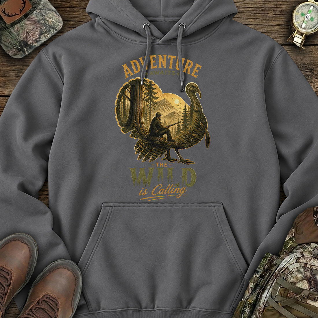 Wild Turkey Adventure Hoodie product image 2