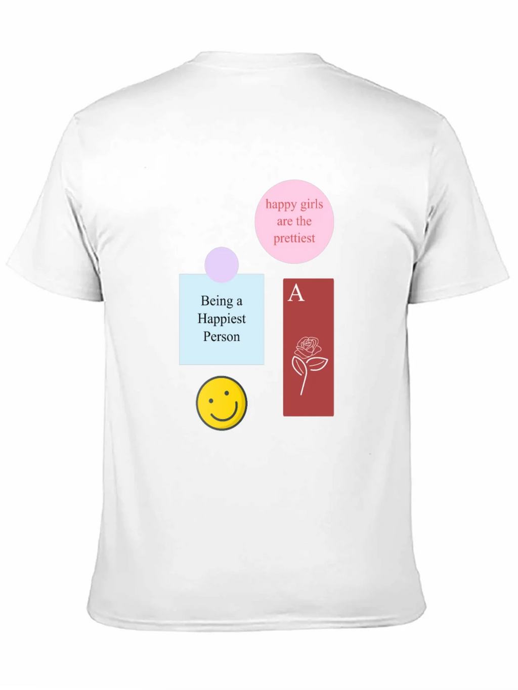 Graphic Print Cotton Tee - Happy Theme product image 10