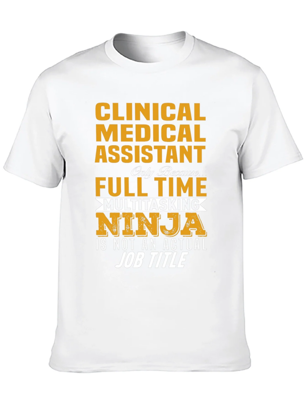 Clinical Medical Assistant Ninja T-Shirt product image 9