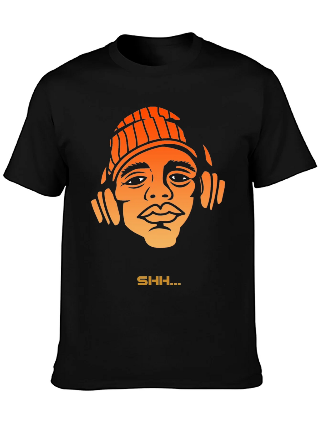 Cool Graphic T-Shirt with SHH... Design product image 3