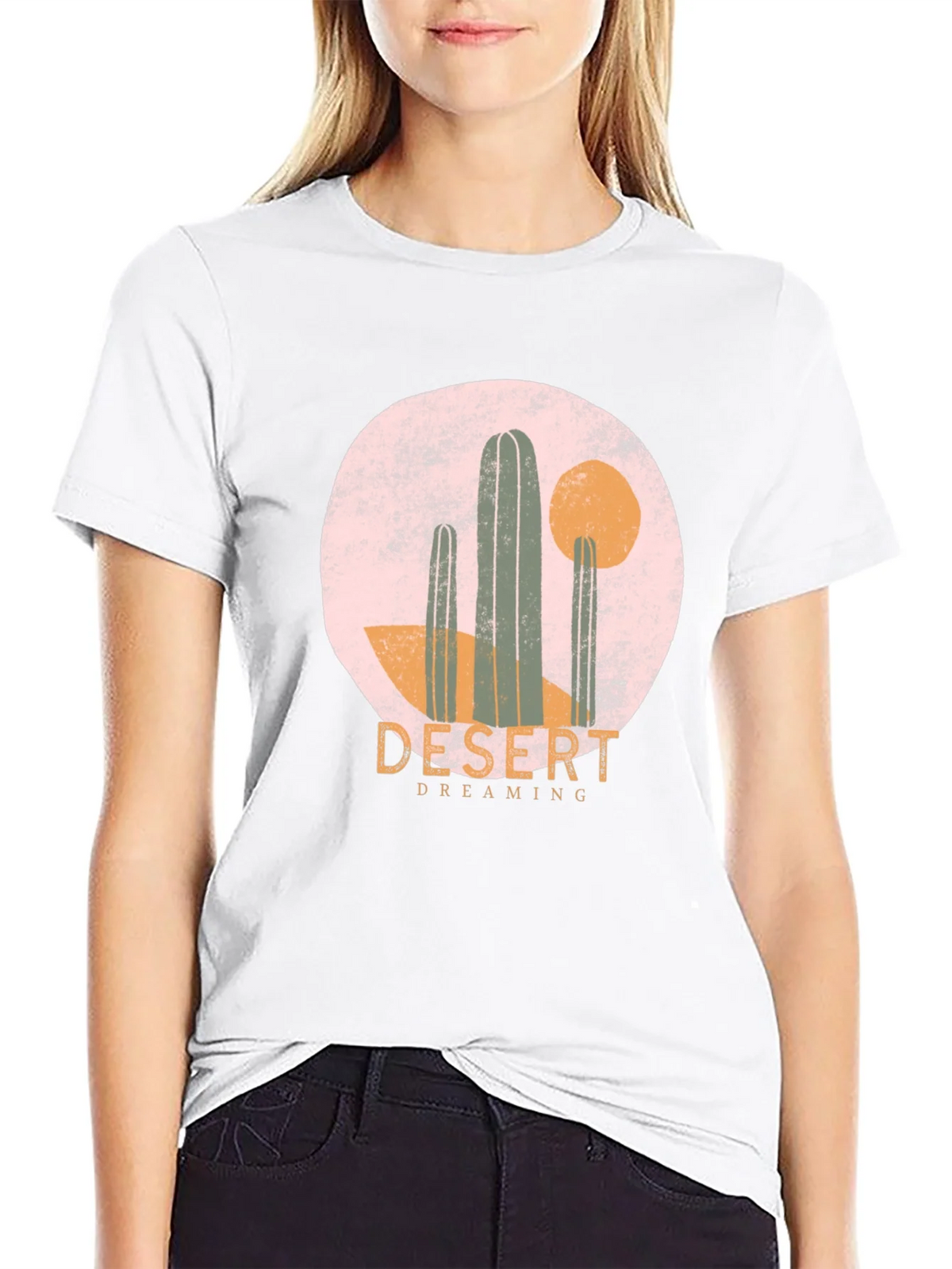 Desert Dreaming Graphic Tee - Black product image 8