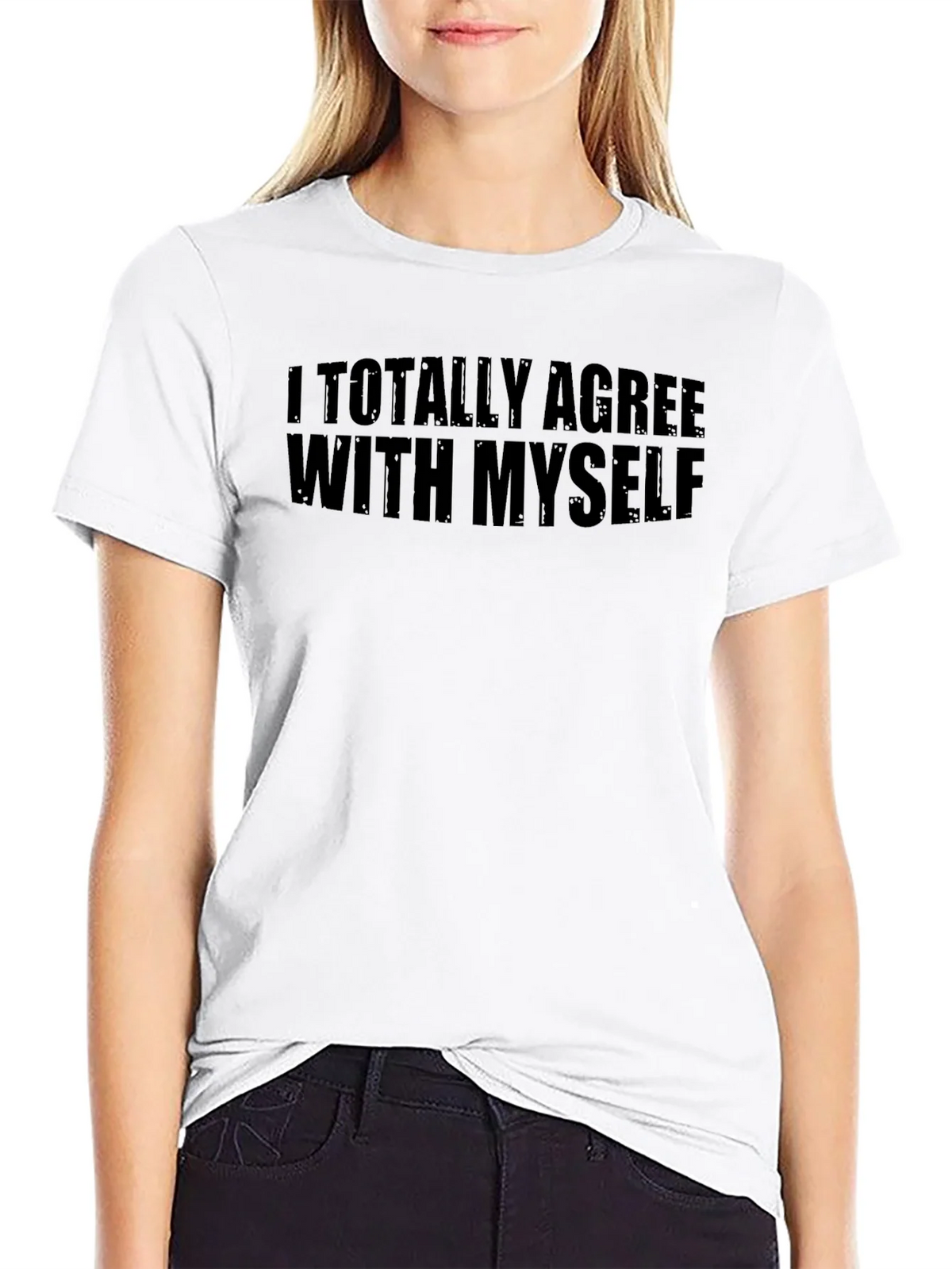 I Totally Agree With Myself Graphic T-Shirt product image 8