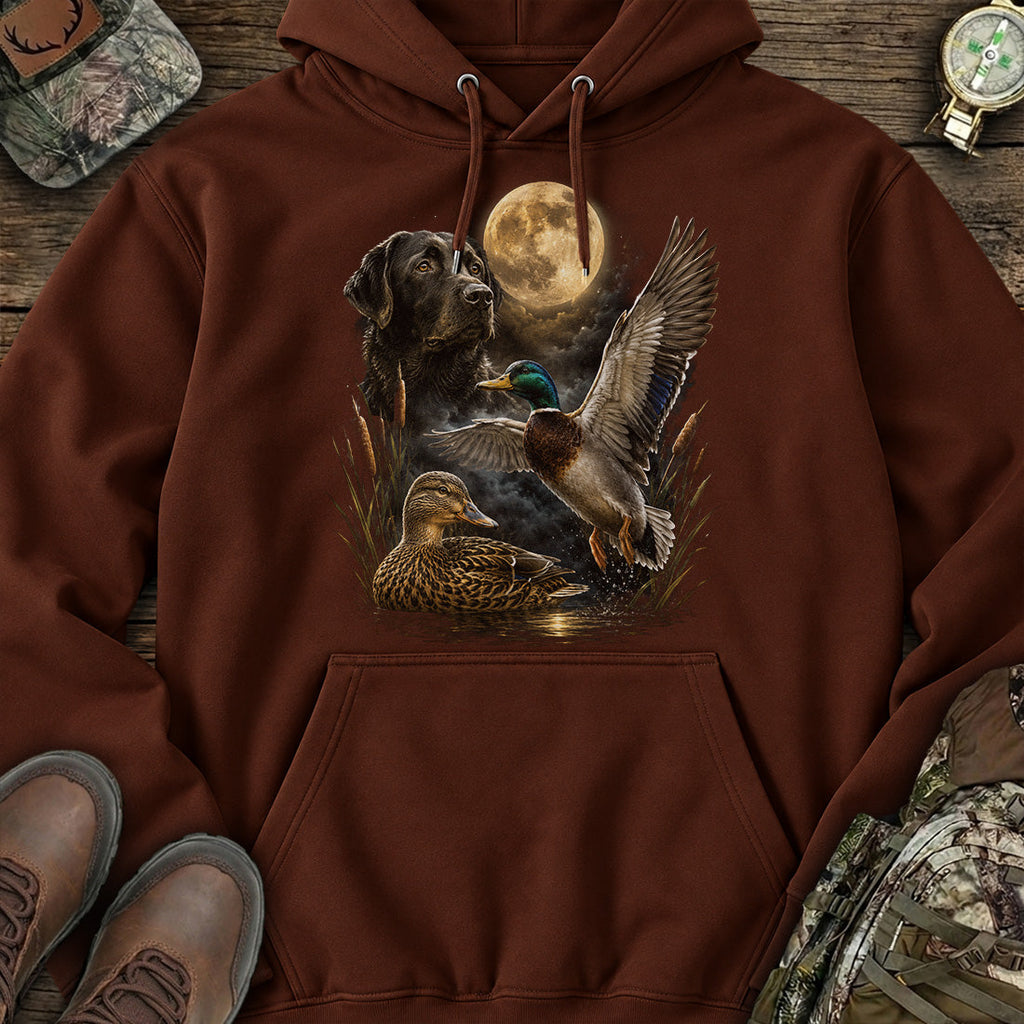 Moonlit Duck Hunt Hoodie product image 4