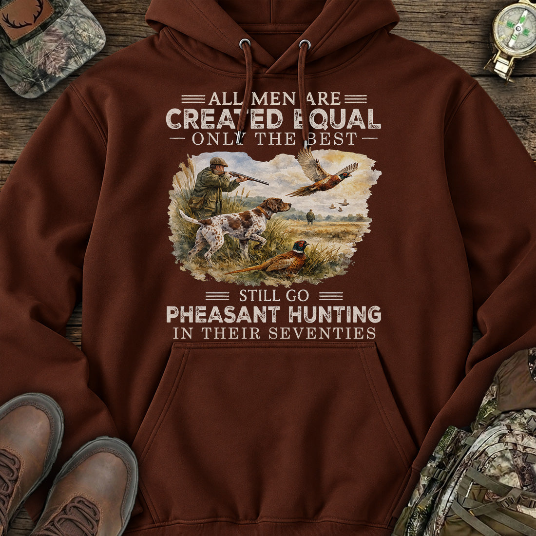 Seventies Pheasant Hunt Hoodie product image 2