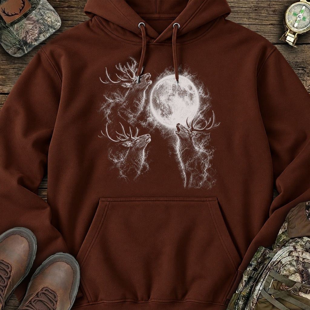 Moonlit Elk Spirit Hoodie product image 3