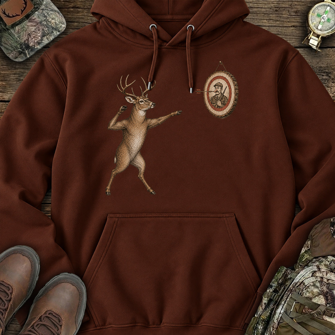 Hunter Becomes Hunted Hoodie product image 3
