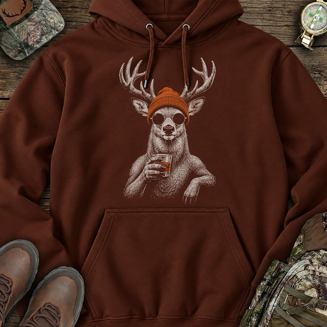 Whiskey Buck Vibes Hoodie product image 2