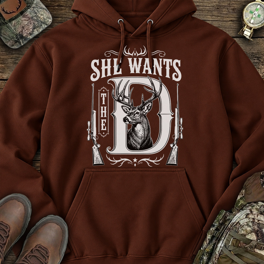 She Wants The Buck Hoodie product image 5