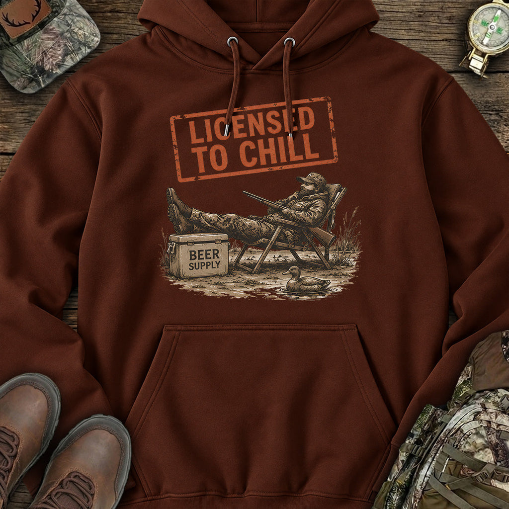 Licensed To Chill Hoodie product image 4