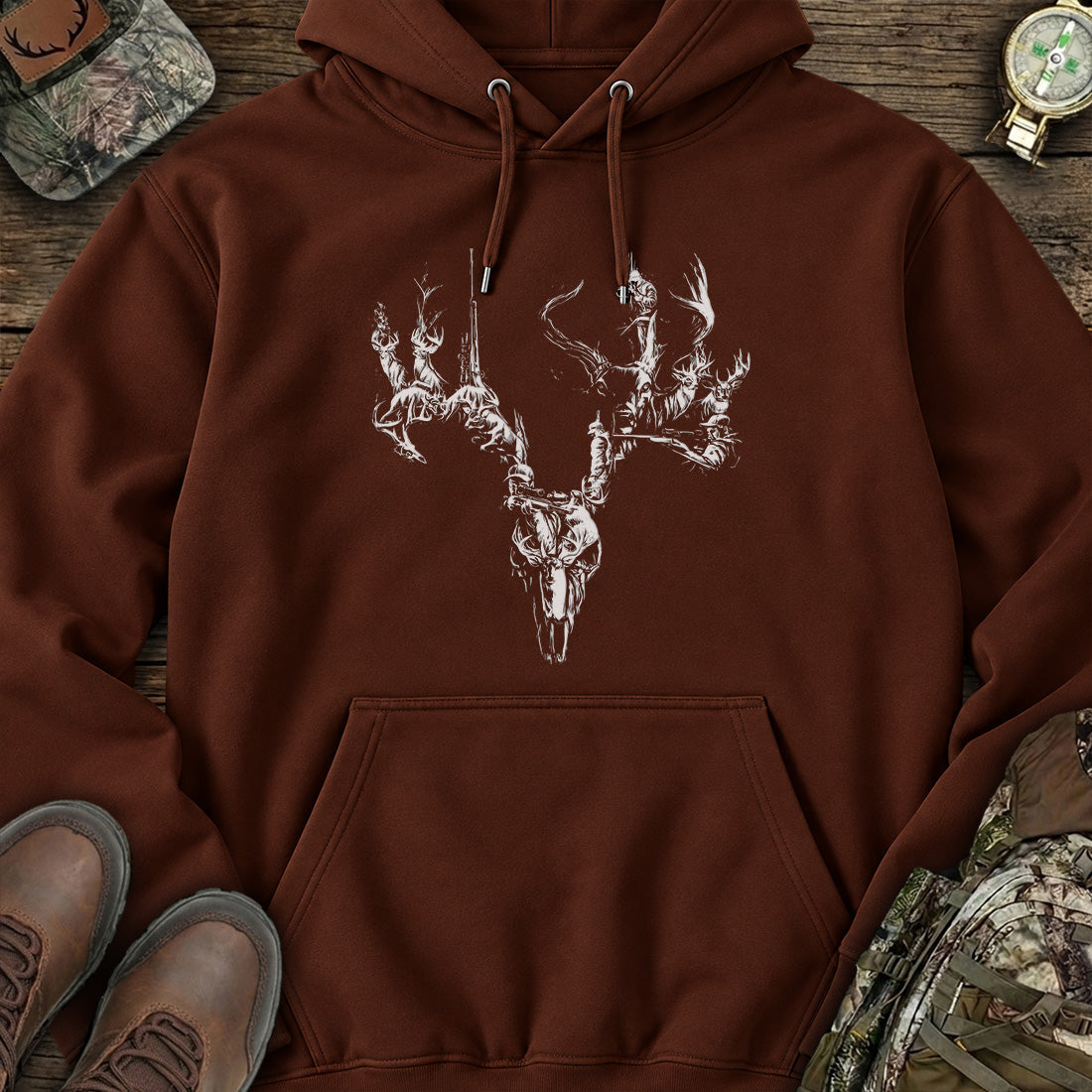 Ghost Buck Hunt Hoodie product image 3