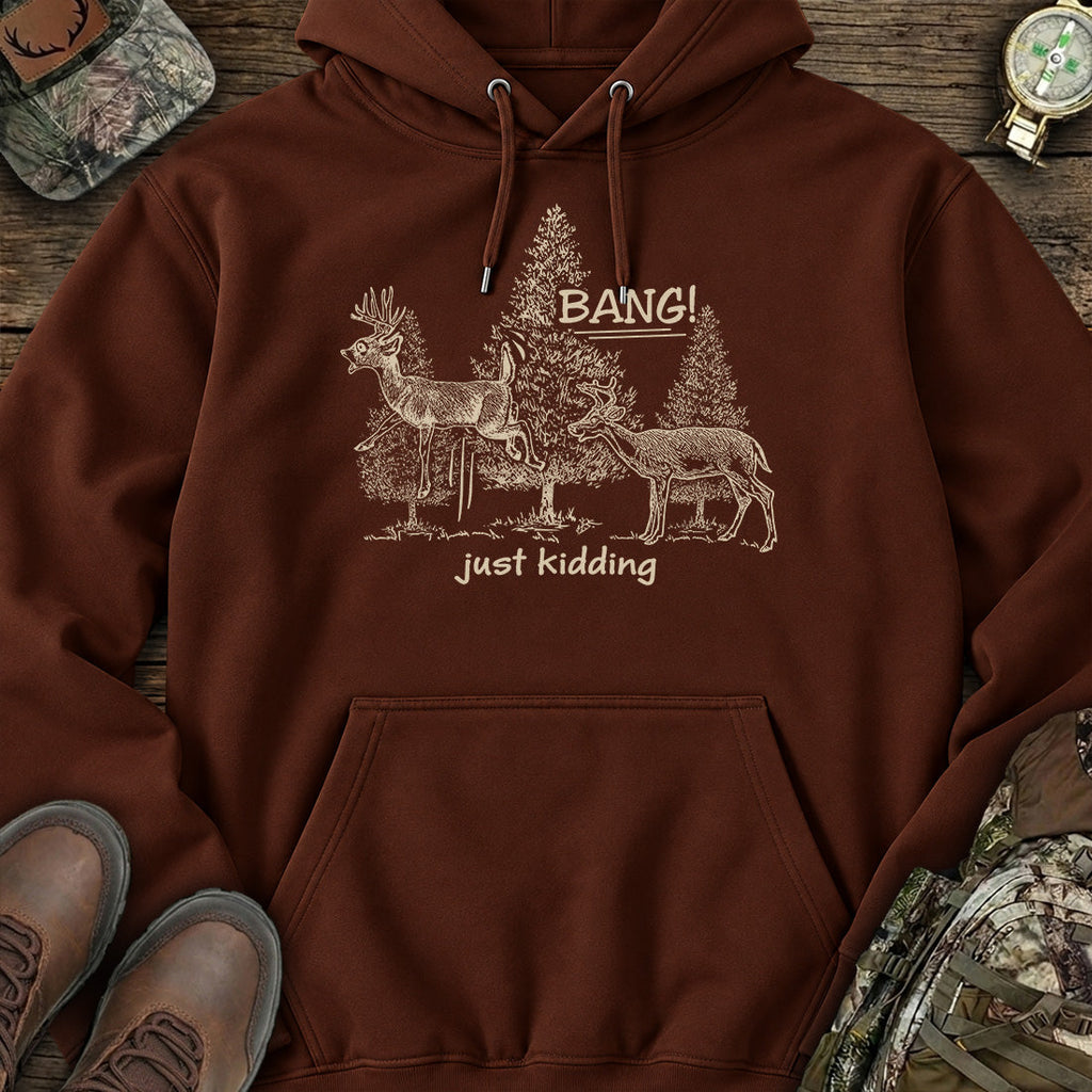 Bang Just Kidding Deer Hoodie product image 4