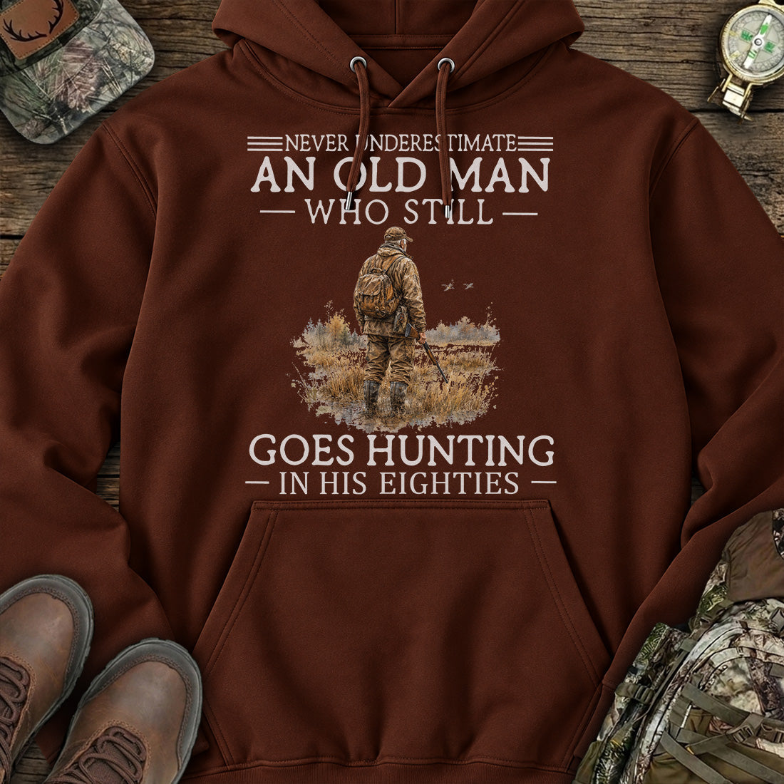 Personalized Years Hunting Legend Hoodie product image 6