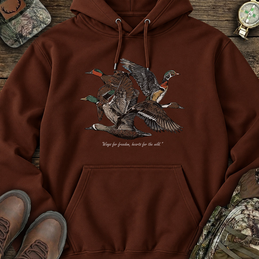 Wings of the Wild Duck Hoodie product image 4