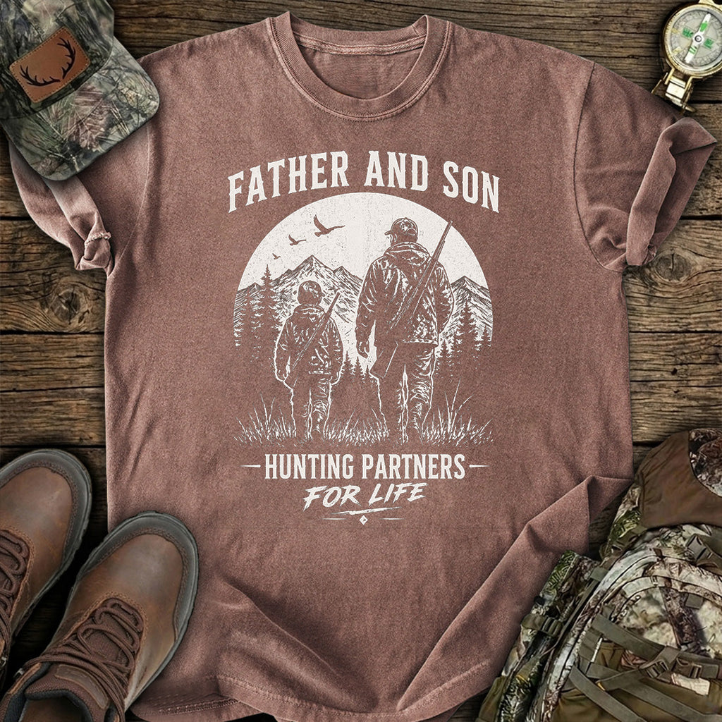 Father Son Hunting Partners T-Shirt product image 7