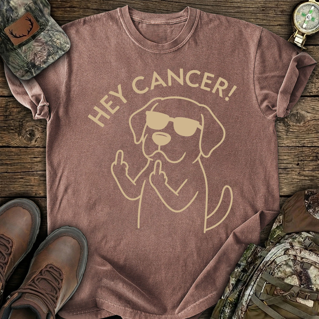 Sassy Dog Cancer T-Shirt product image 3