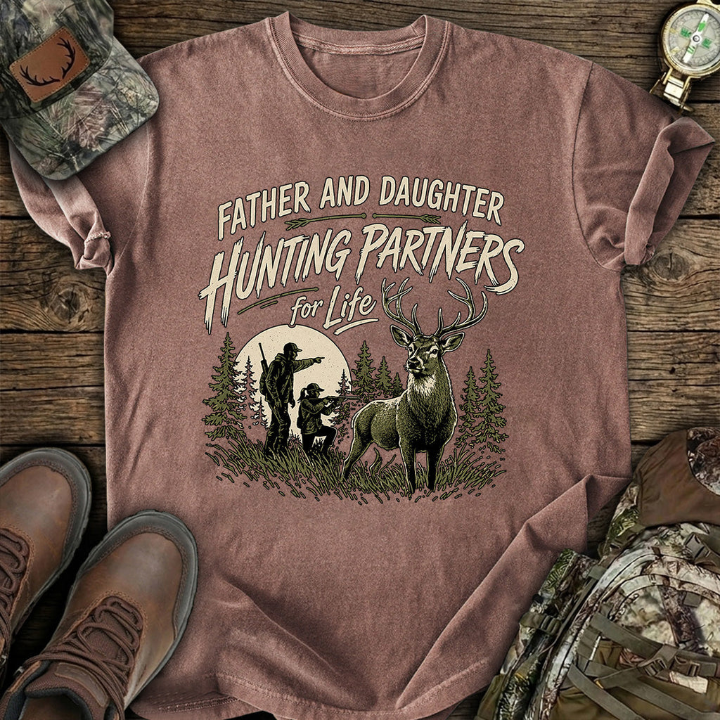 Father Daughter Hunting T-Shirt product image 7