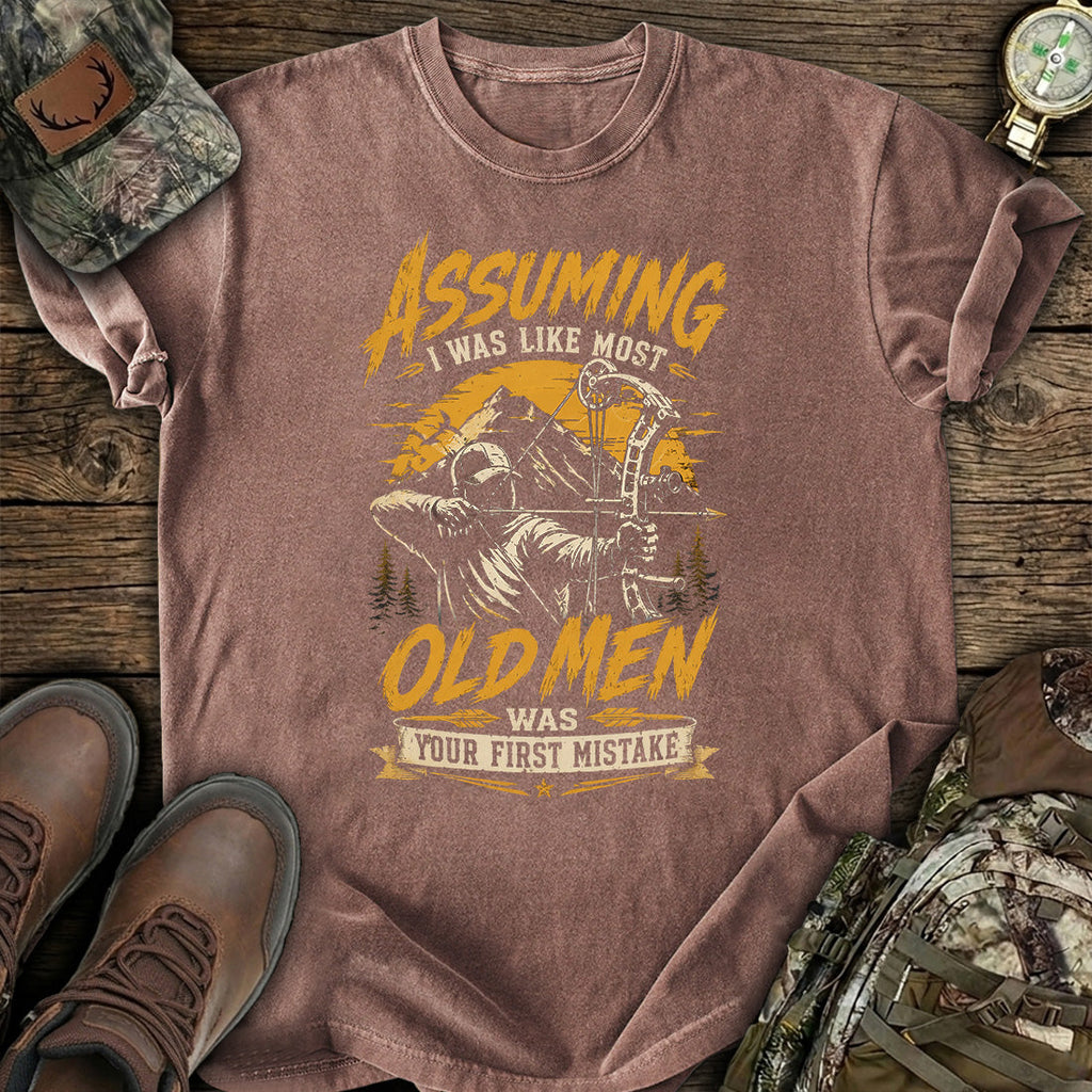 Old Men Hunting Mistake T-Shirt product image 7