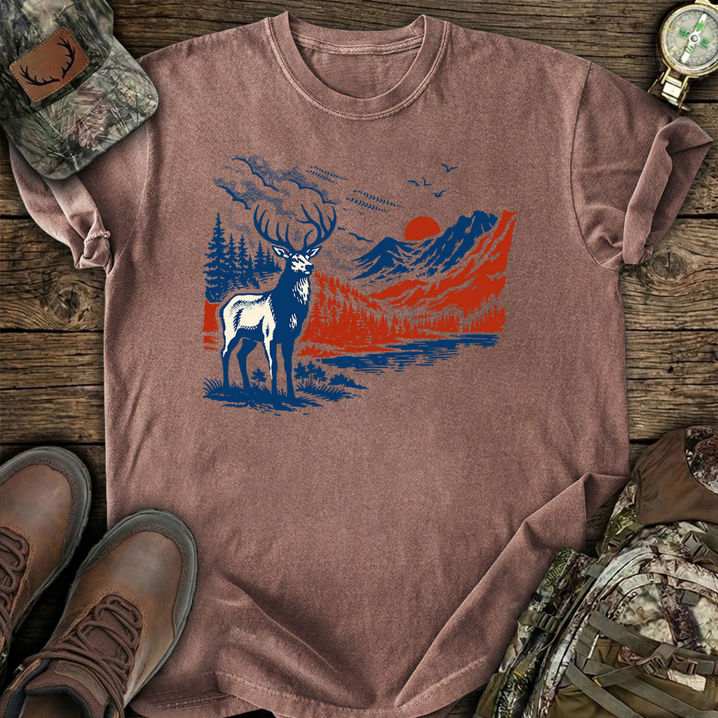 Mountain Deer Wilderness T-Shirt product image 8