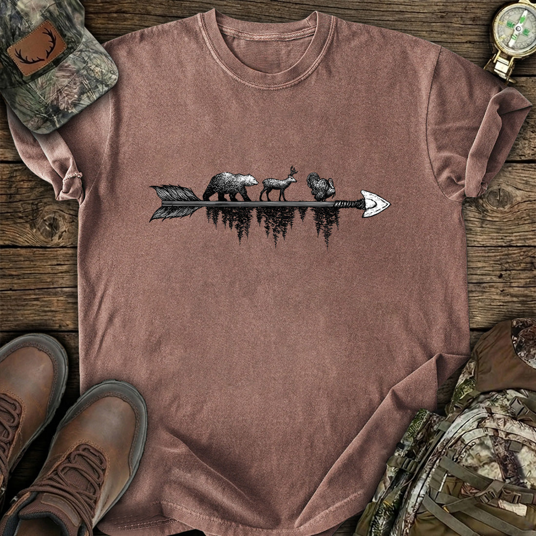Hunting Arrow Wildlife T-Shirt product image 5