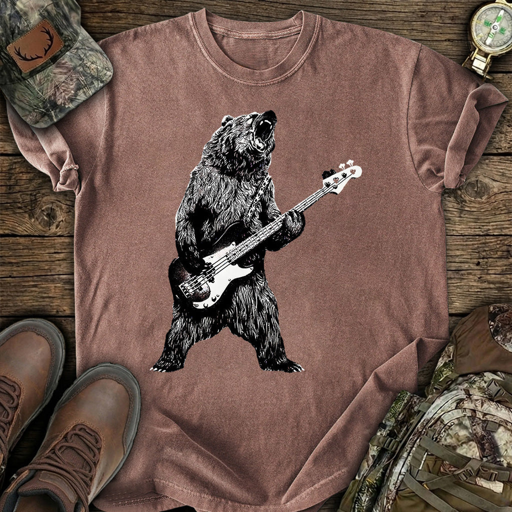 Rock Bear Guitar T-Shirt product image 4