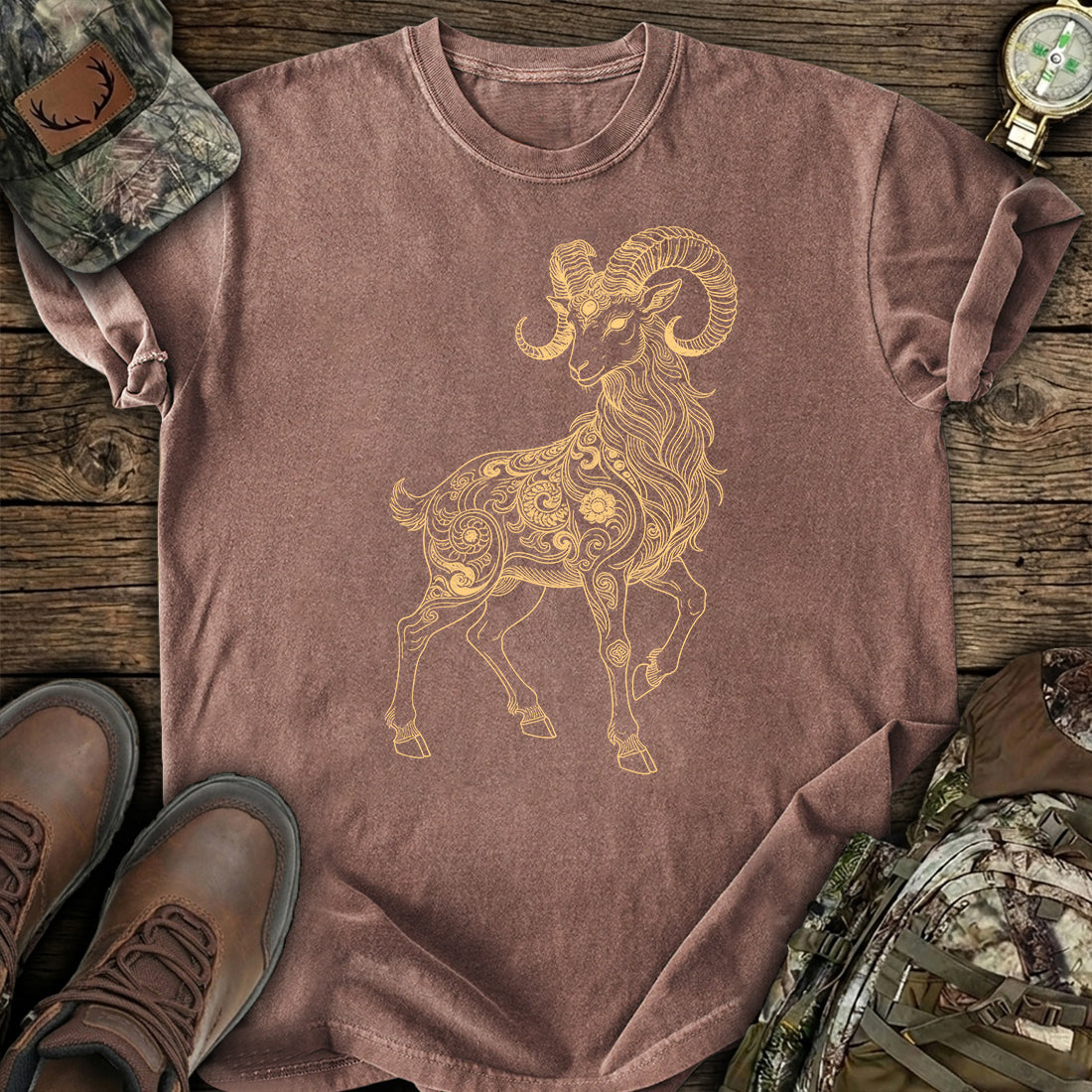 Golden Ram Spirit T-Shirt product image 6