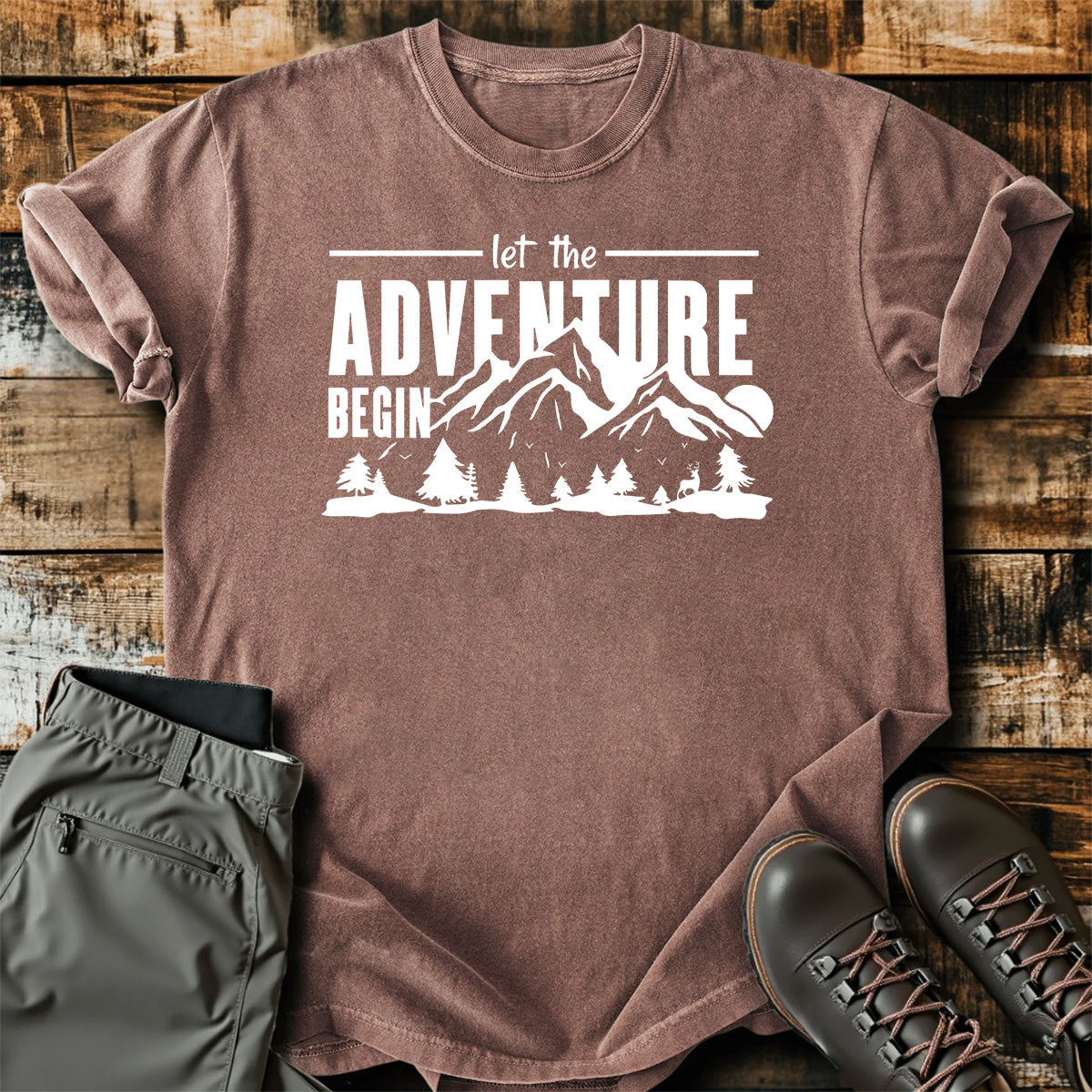 Let The Adventure Begin T-Shirt product image 6
