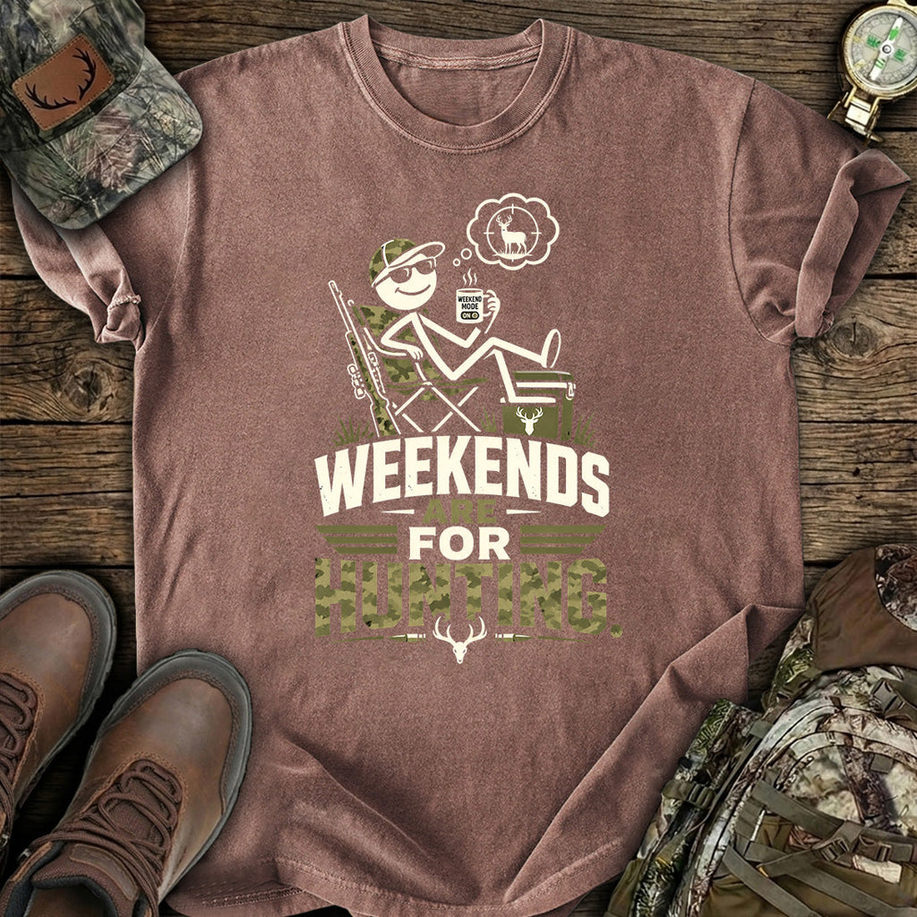 Weekends For Hunting T-Shirt product image 4