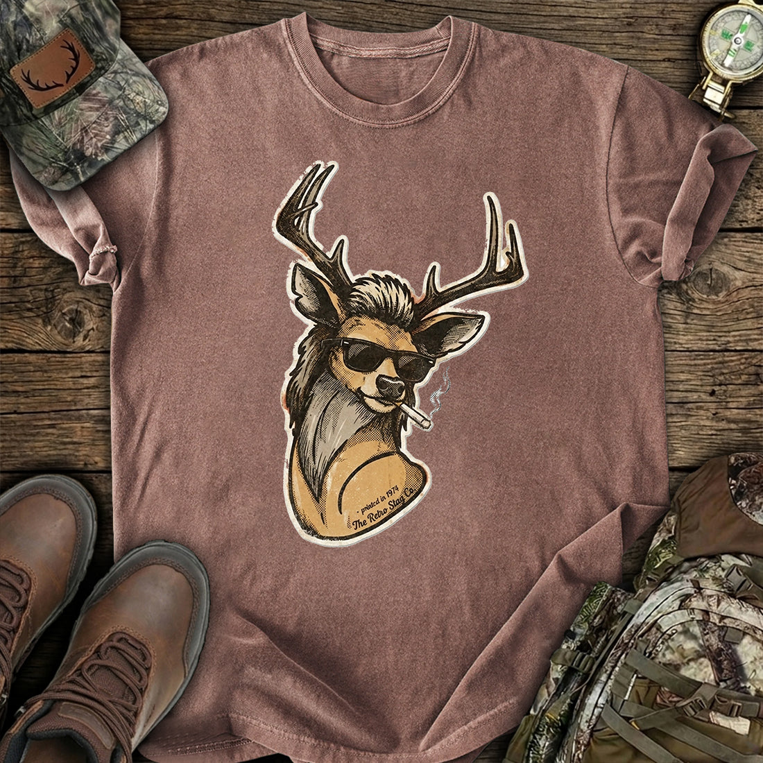 Funny Cool Deer T-Shirt product image 5