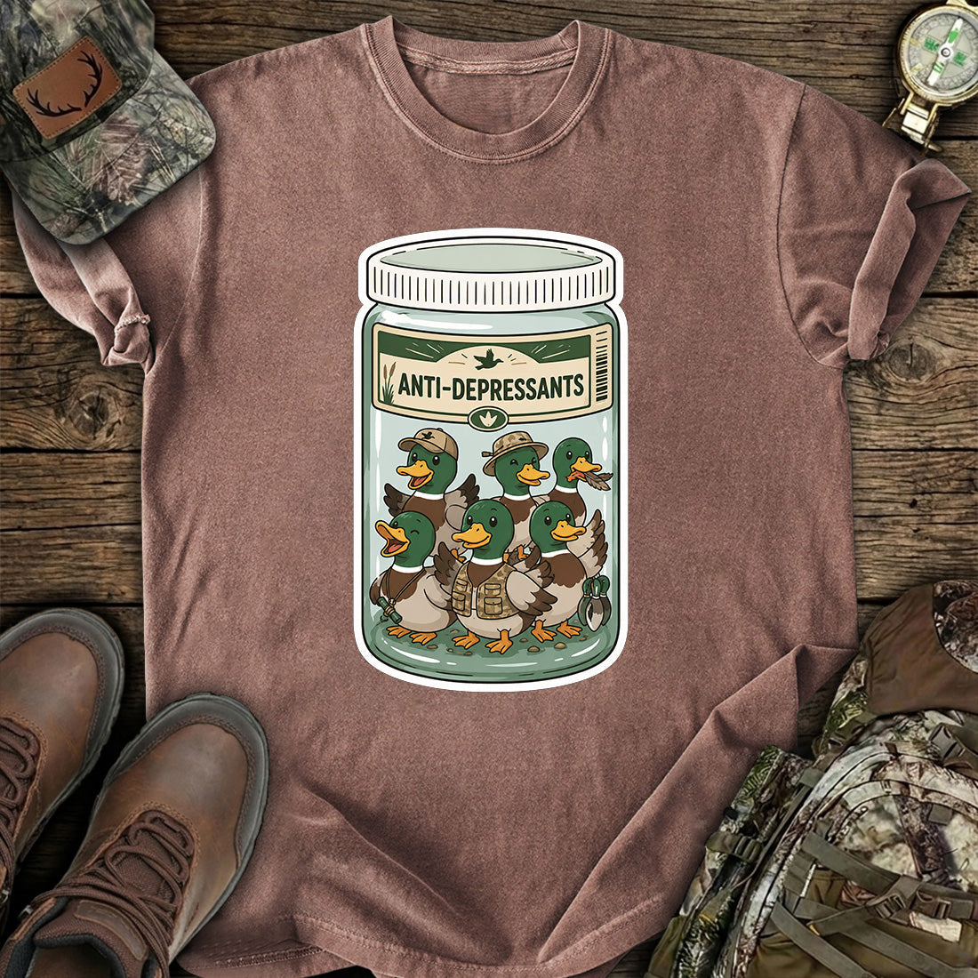 Funny Duck Hunter T-Shirt product image 5