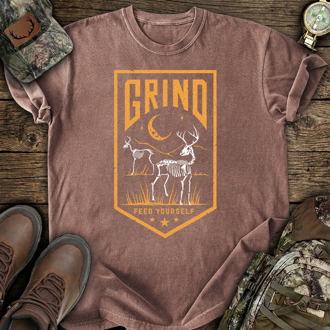 Grind Deer Hunting T-Shirt product image 5