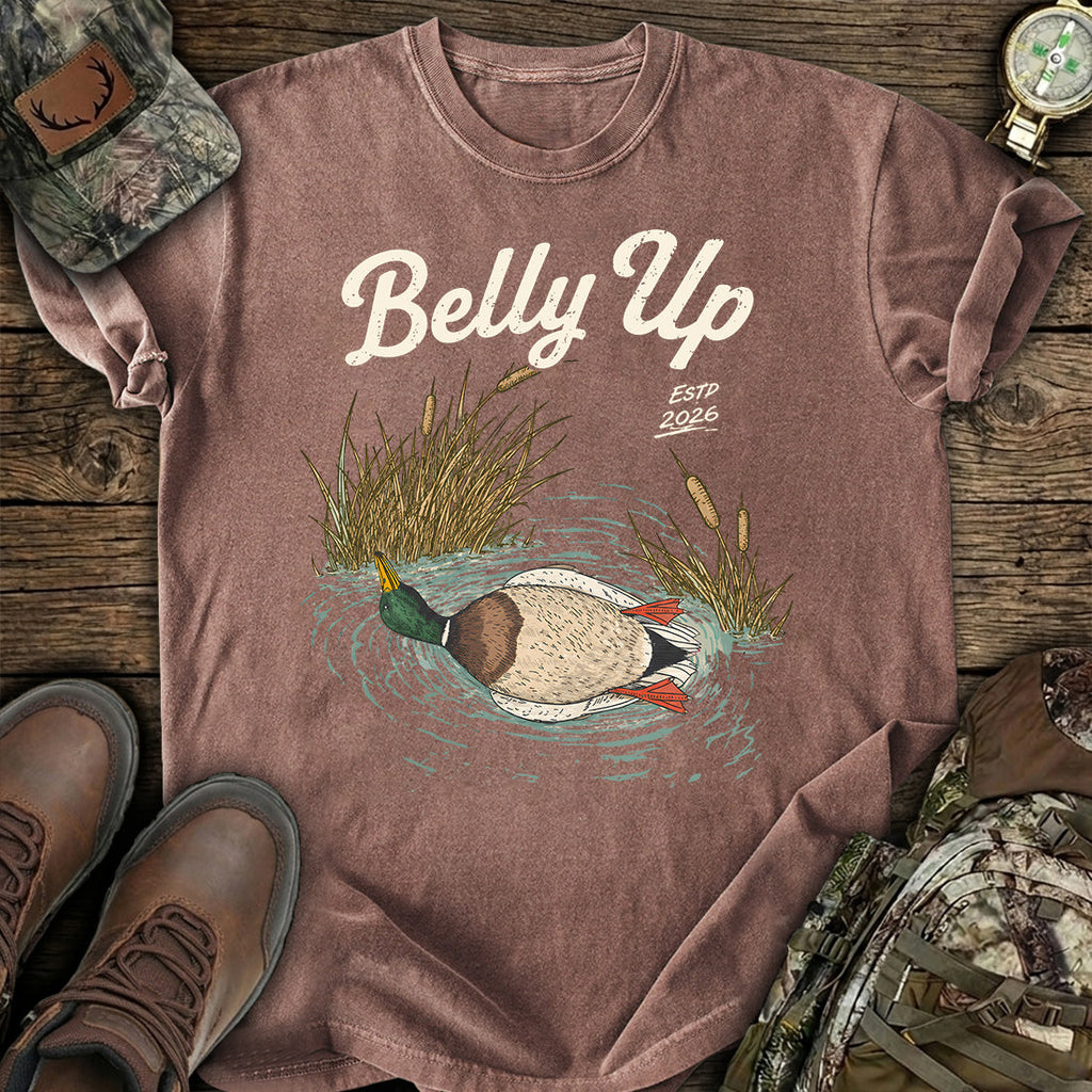 Duck Hunting Belly Up T-Shirt product image 6